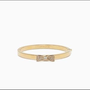 Kate Spade Gold and Crystal Bow Bracelet